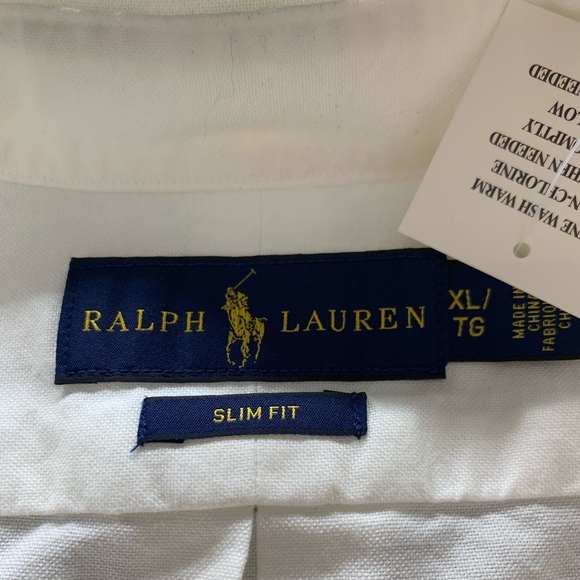 NWT Men’s XLarge Ralph Lauren button up T-shirt - Picture 3 of 5